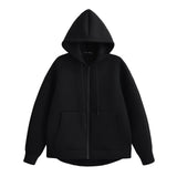 Women's Oversized Zip Hoodie Jacket