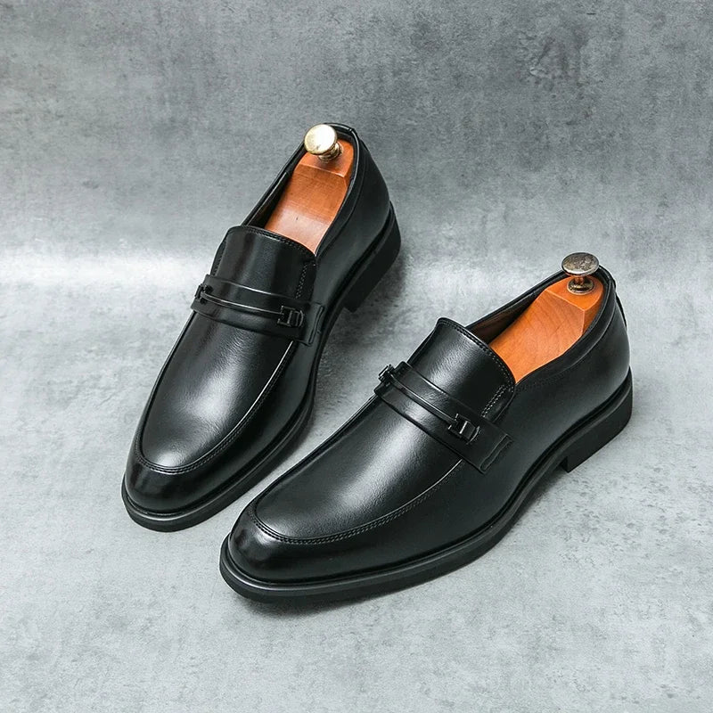 Men’s 2025 Soft Sole Leather Loafers