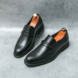 Men’s 2025 Soft Sole Leather Loafers