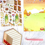 Kids DIY 3D Miniature Sticker Set