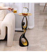 Abstract Sofa Side Table
