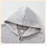 Brooklyn Print Zip-Up Hoodie