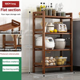 Multi-Layer Floor Standing Kitchen Shelf