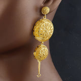 Dubai Gold Plated Wedding Jewelry Set