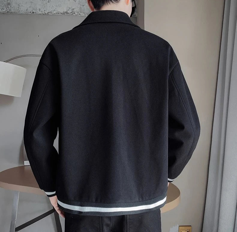 Men’s Slim Fit Wool Blend Jacket