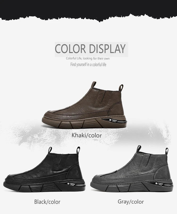 Men’s High-Top Spring & Autumn Board Boots