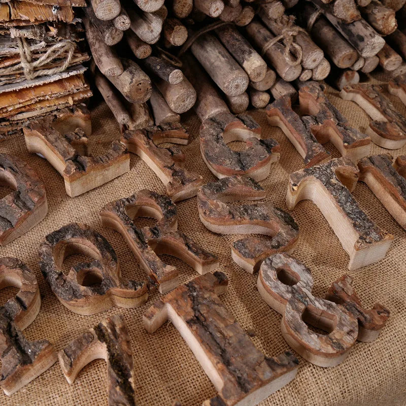 Wooden Letters Decor
