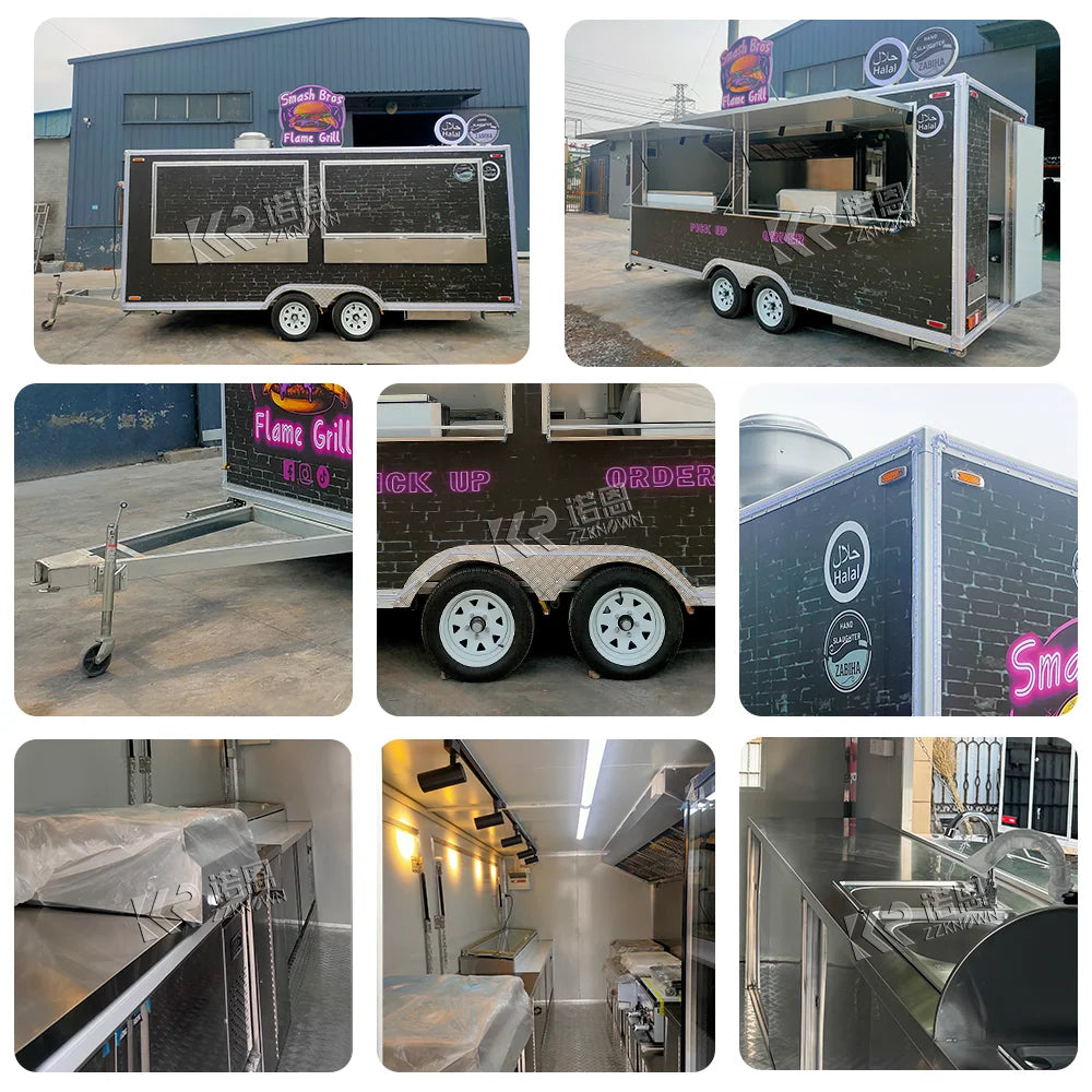 Custom Mobile Food Trailer