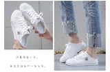 Women Canvas Slippers Casual Flat Shoes
