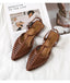 Women’s Pointed Toe Flat Roman Sandals