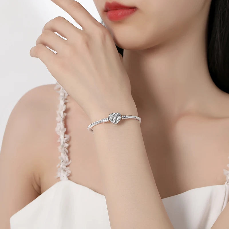 925 Sterling Silver Charm Bracelet