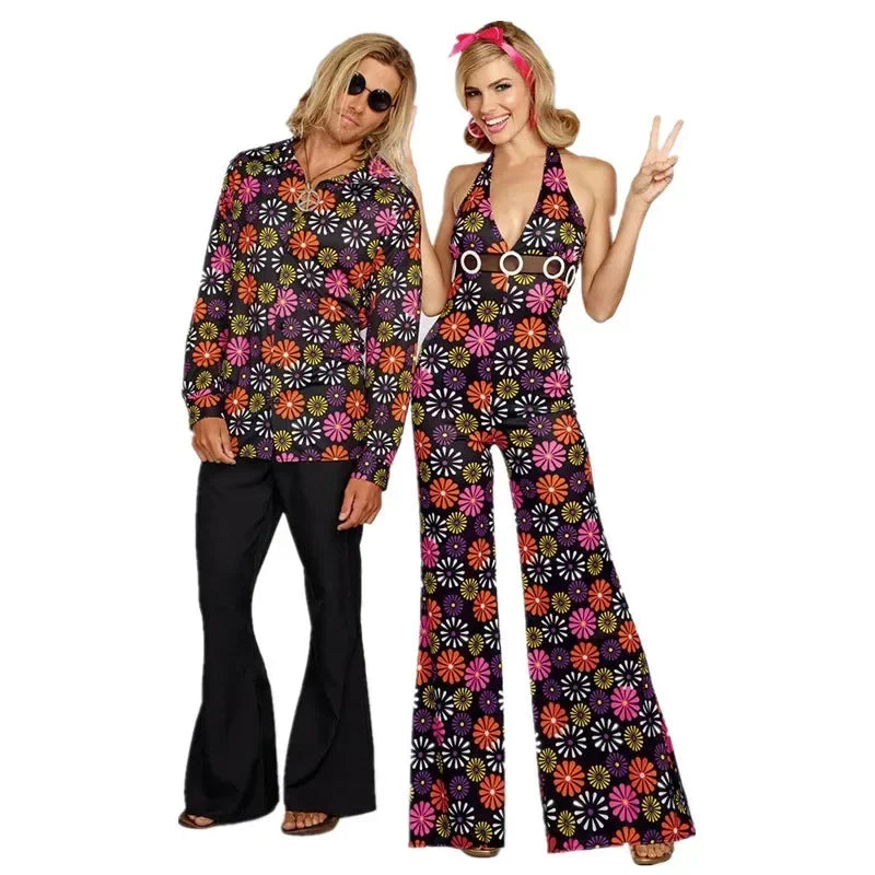 Retro Disco Couple Costume 70s/80s