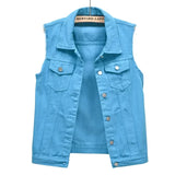 Women’s Blue Casual Denim Jacket