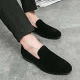 Men’s Suede Driving Mules