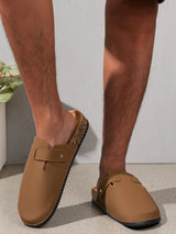 Men’s Solid Color Mules
