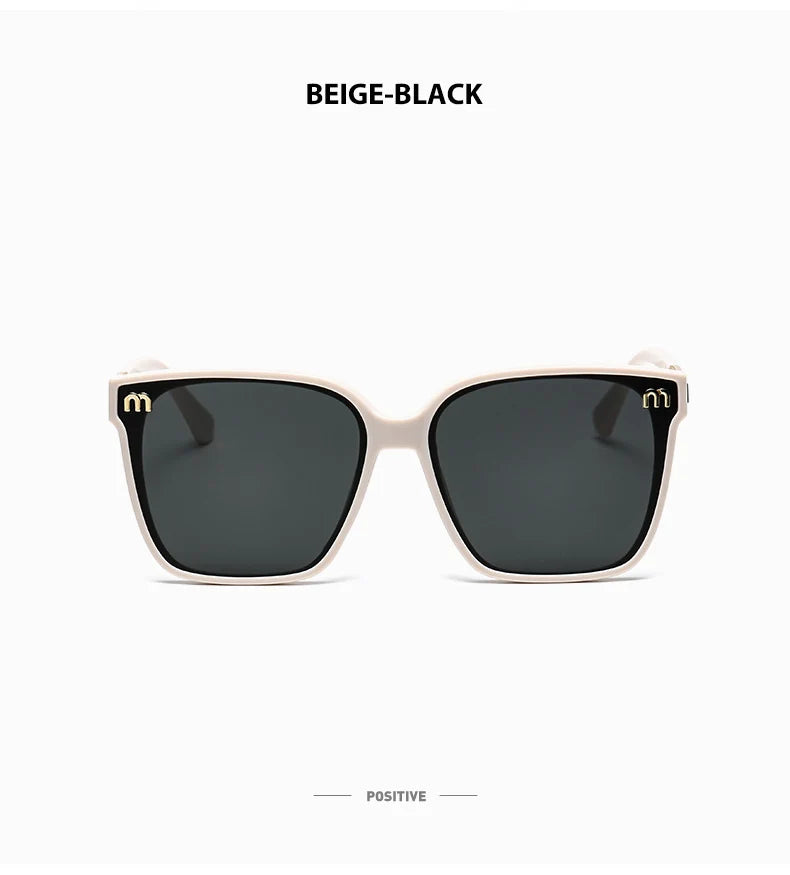 Luxury Square Mirror Sunglasses
