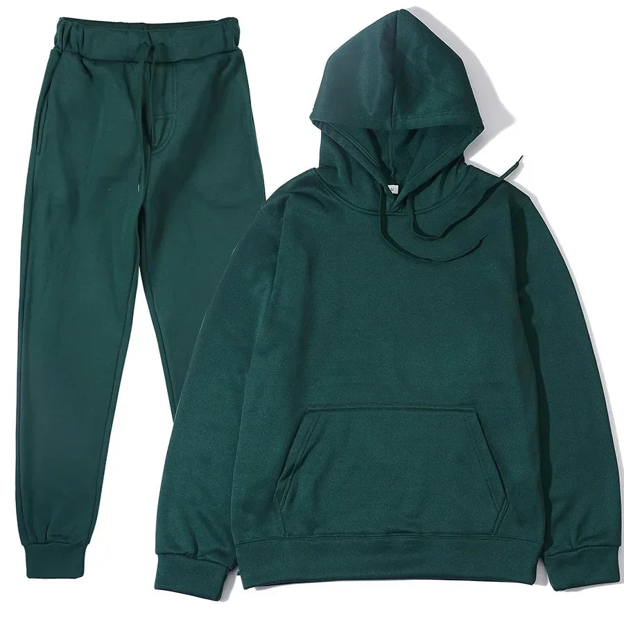 Unisex Sports Hoodie & Pants Set