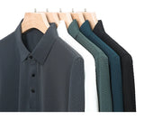 Men Ice Silk Polo Shirt