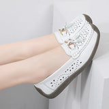 Round Toe Nurse Loafers – Soft Sole & Non-slip 2025