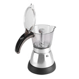 Electric Moka Coffee Maker Pot