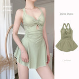 Women Halter High Waist Swimsuit