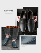 Men’s Italian Leather Driving Loafers