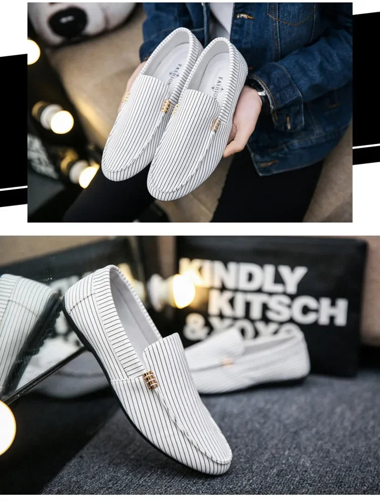 Men’s 2025 Breathable Flat Loafers