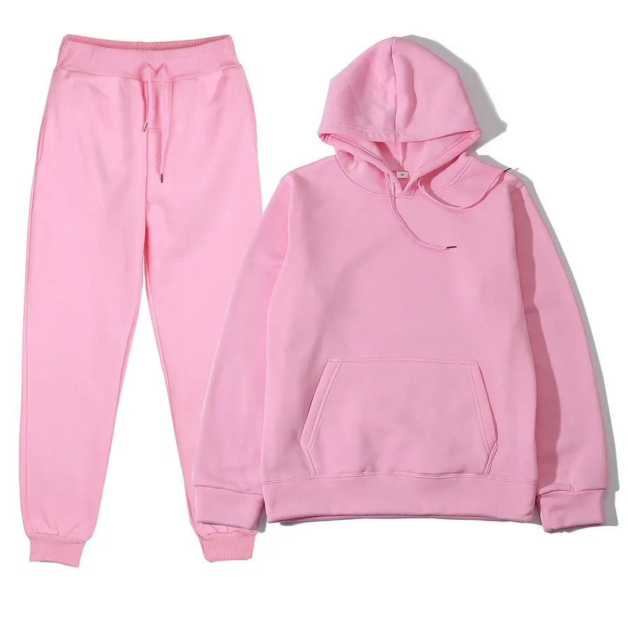 Unisex Sports Hoodie & Pants Set