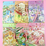 Kids DIY 3D Miniature Sticker Set
