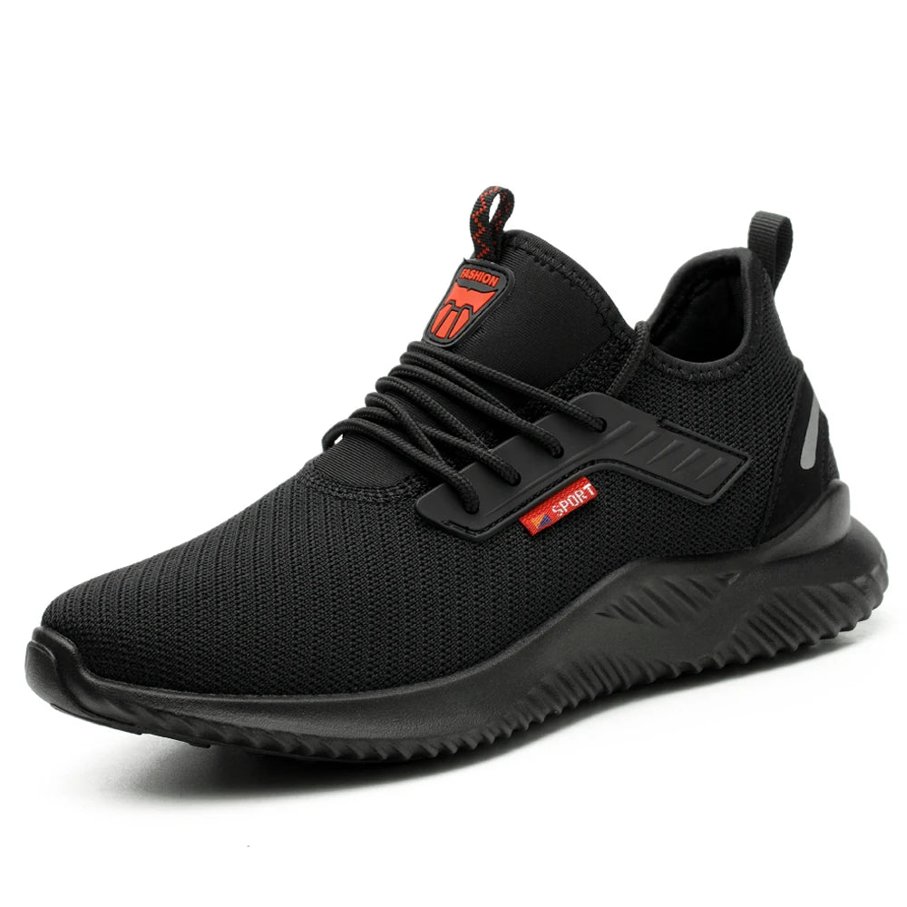 Men Indestructible Steel Toe Sneakers
