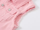 Women’s Blue Casual Denim Jacket