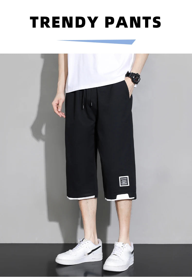 Plus Size Men's Loose Cargo Shorts – Summer Trendy