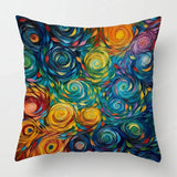 Abstract Sofa Pillow Cover