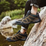 Men Breathable Outdoor Hiking Shoes
