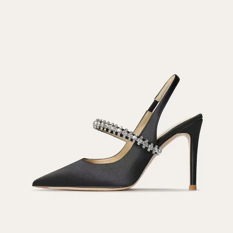 Crystal Grace Stiletto Heels