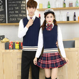 Men Sleeveless V-Neck Sweater Vest