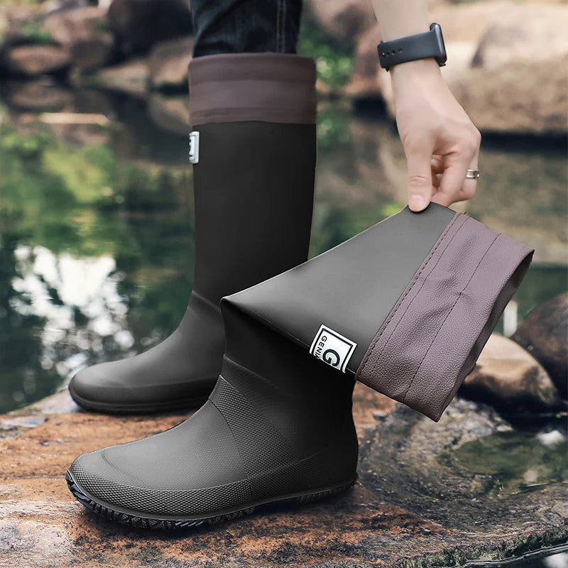 Unisex Fishing Hiking Rain Boots