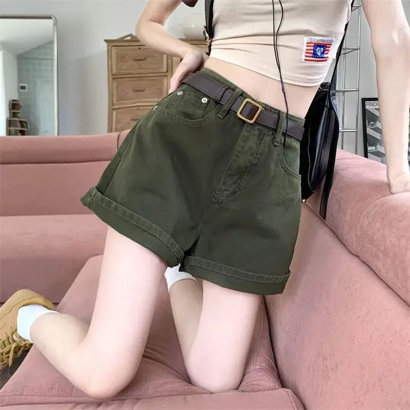 Women's Baggy Denim Short Jeans