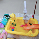 Kids Electric Kitchen Sink Toy