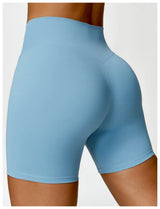 Women High Waist Yoga Fitness Shorts