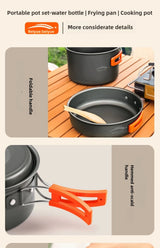 Camping Cookware Combination Set