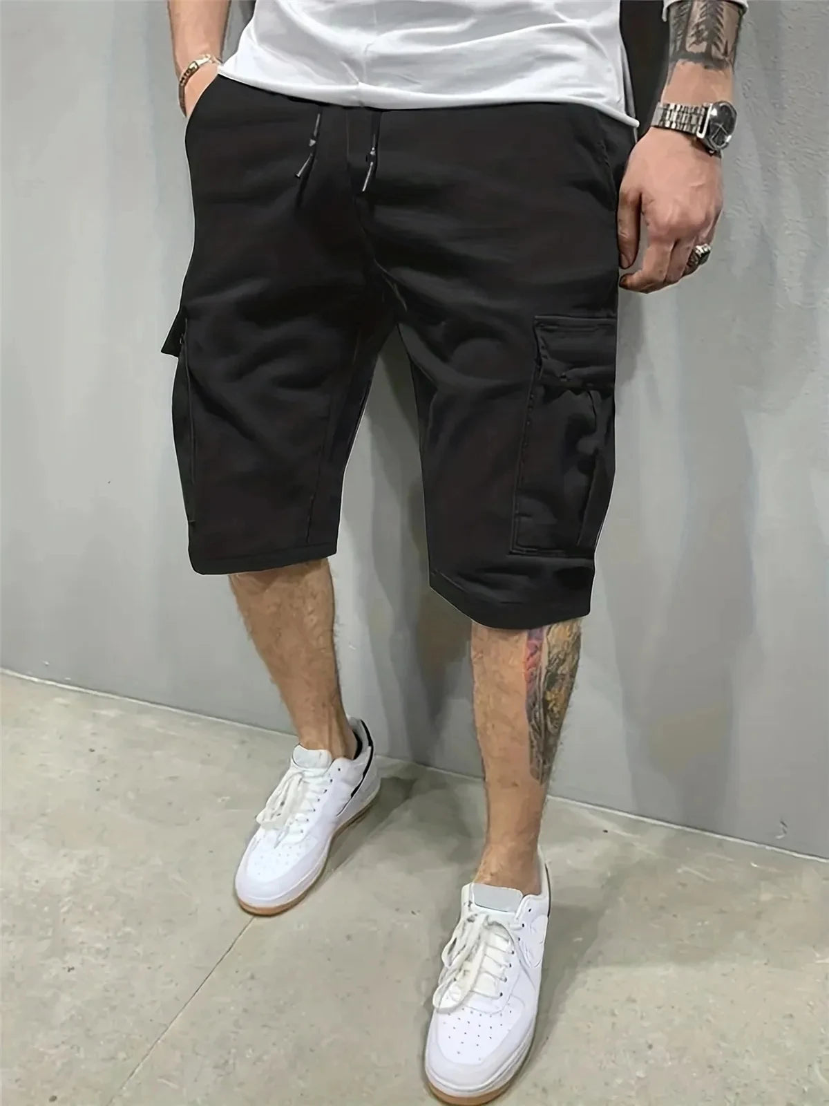 US Plus Size Men's Cargo Shorts – Summer Casual