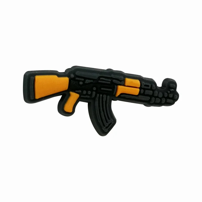 Women Gun Style Shoe Charms Trendy