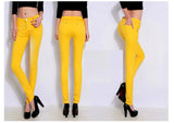 Women White Office Pants