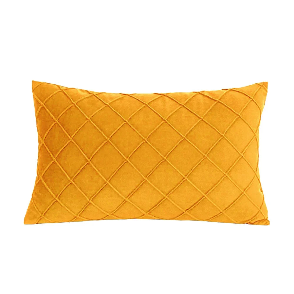 Yellow Decorative Pillow Cover