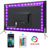 Smart Bluetooth LED Strip Lights – App & Remote Control