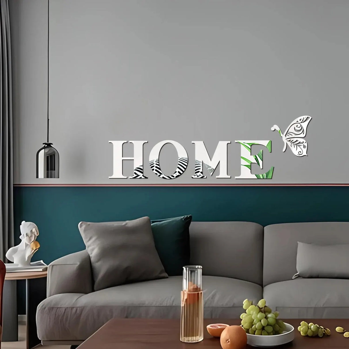3D Home Logo Sticker