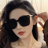 Luxury Square Mirror Sunglasses