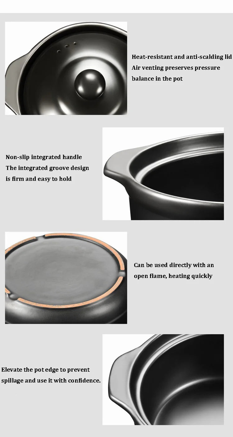 Chinese Ceramic Stew Pot