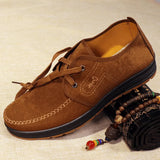 Men’s Traditional Plaid Slip-On Loafers